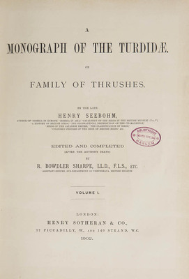 13842
<br/>
A monograph of the Turdidae, or family of thrushes
<br/>
<em></em>